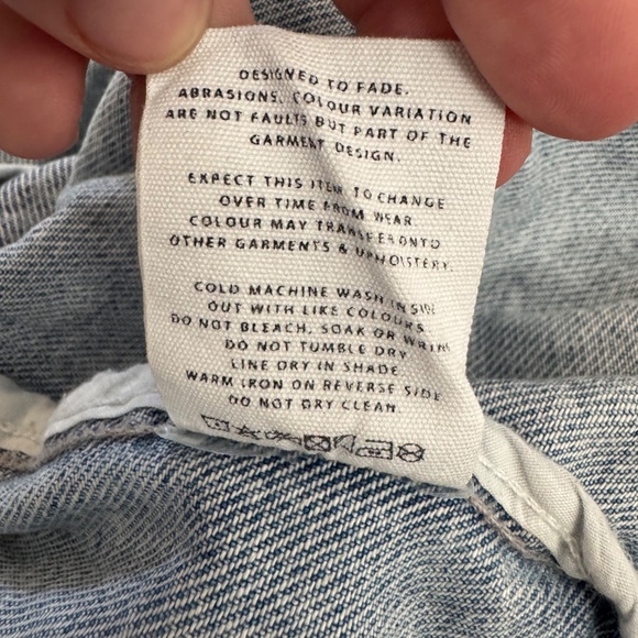 NWT Anthropologie Aureta Studio Lana Denim Corset Jacket Women's Size XS - Picture 13 of 13